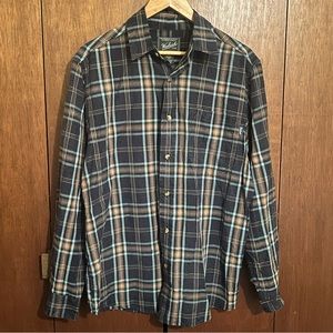 Woolrich Mens Medium Cotton Button Down Shirt
